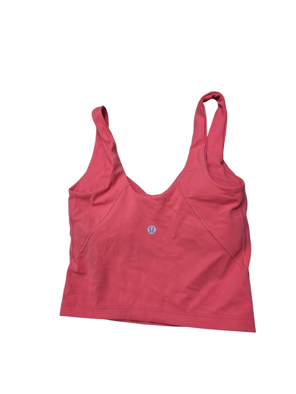 lululemon athletica Bright Pink Tank-Style Sports Bra